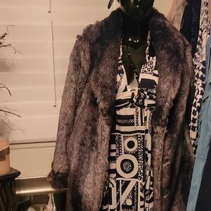 Elegant Faux Fur Teddy Jacket